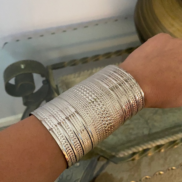 Jewelry - Large Silver Cuff Bracelet